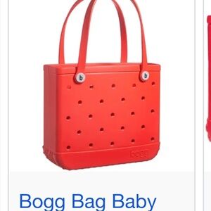 BOGG BAG Baby Tote in Bold Red